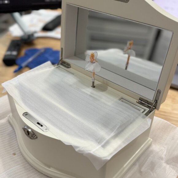 Wooden Jewelry Box - NIB - Adeline - Picture 3 of 6